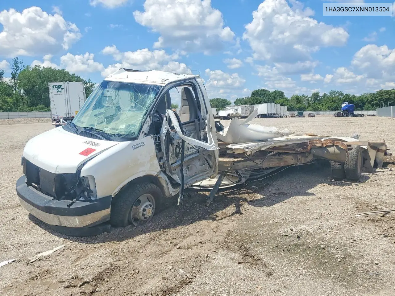 2022 Chevrolet Express G3500 VIN: 1HA3GSC7XNN013504 Lot: 57028506