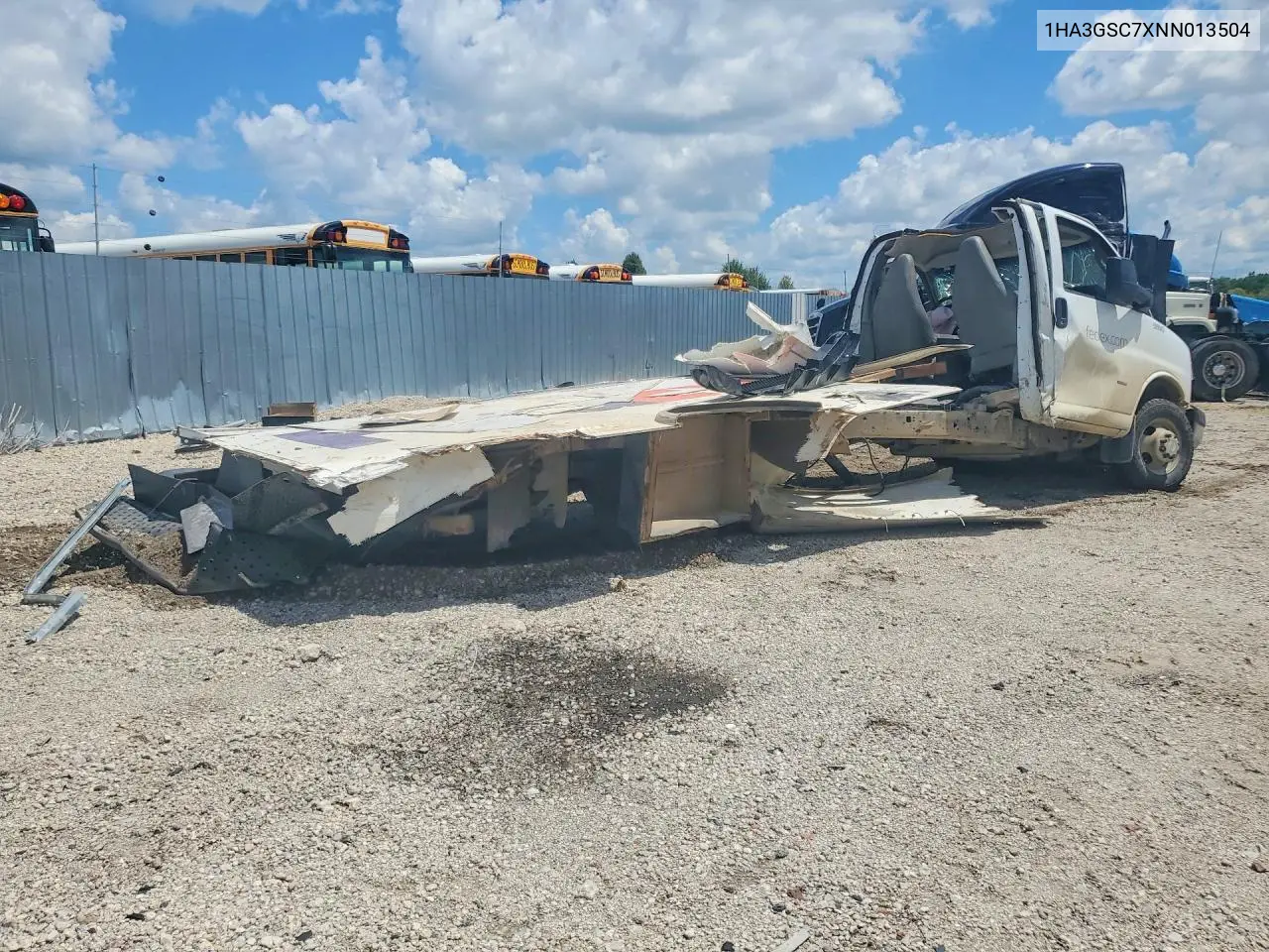 2022 Chevrolet Express G3500 VIN: 1HA3GSC7XNN013504 Lot: 57028506
