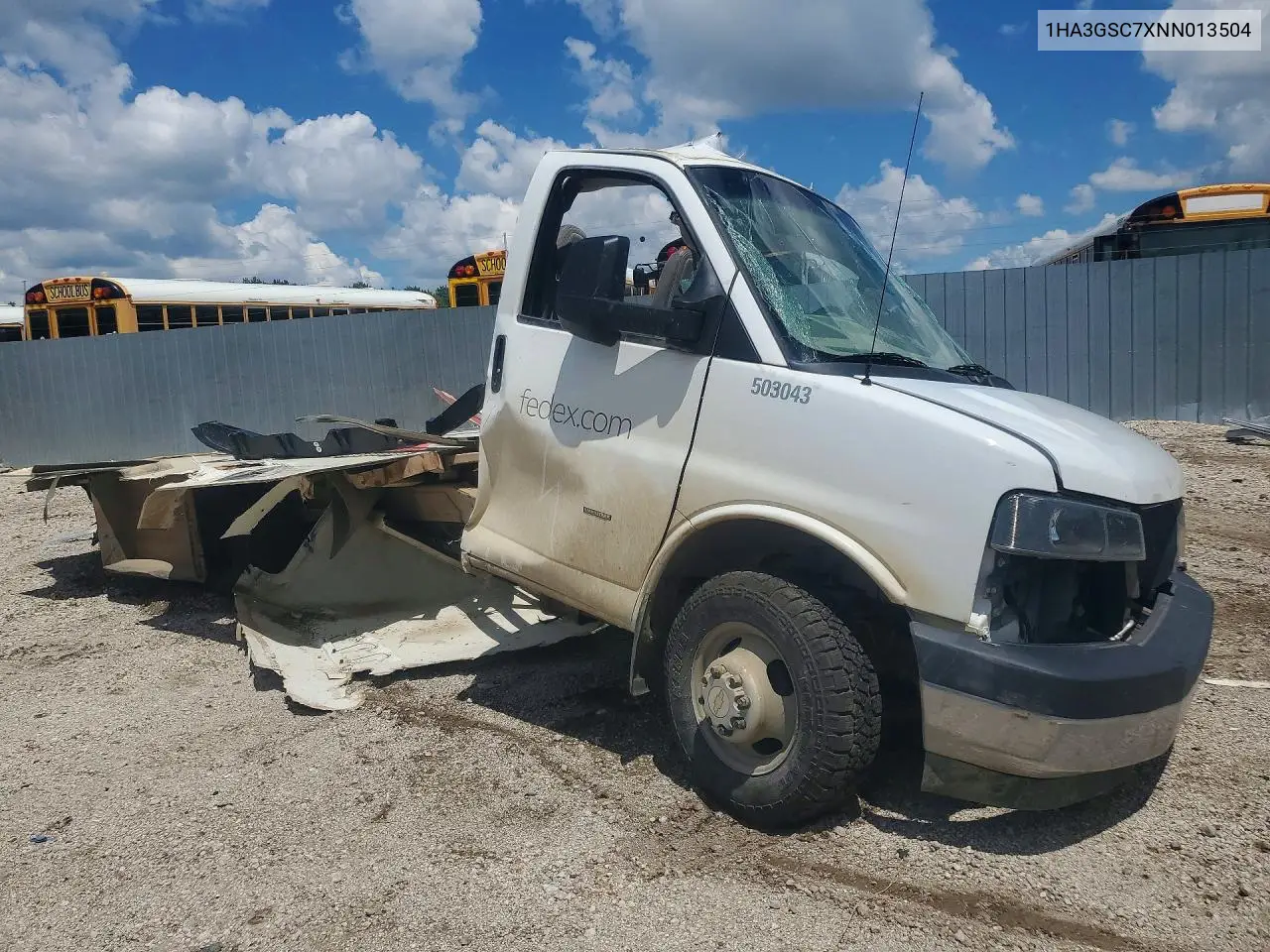 2022 Chevrolet Express G3500 VIN: 1HA3GSC7XNN013504 Lot: 57028506