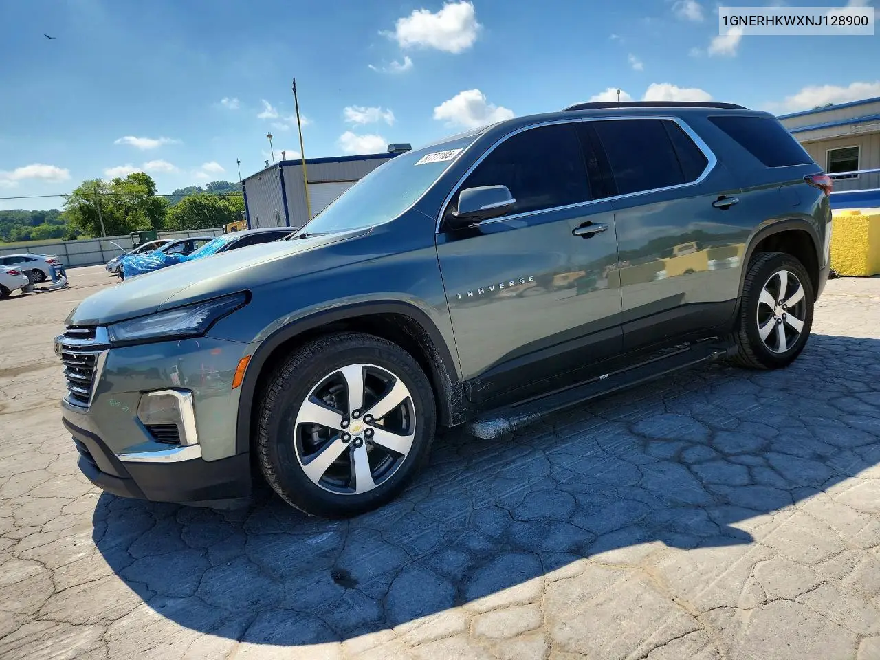 2022 Chevrolet Traverse Lt VIN: 1GNERHKWXNJ128900 Lot: 57777106