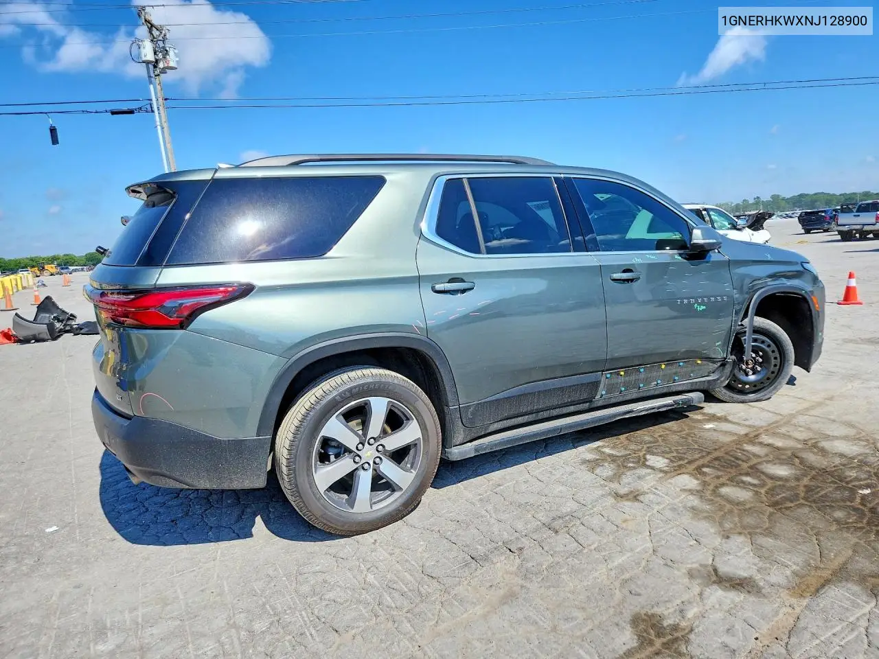2022 Chevrolet Traverse Lt VIN: 1GNERHKWXNJ128900 Lot: 57777106