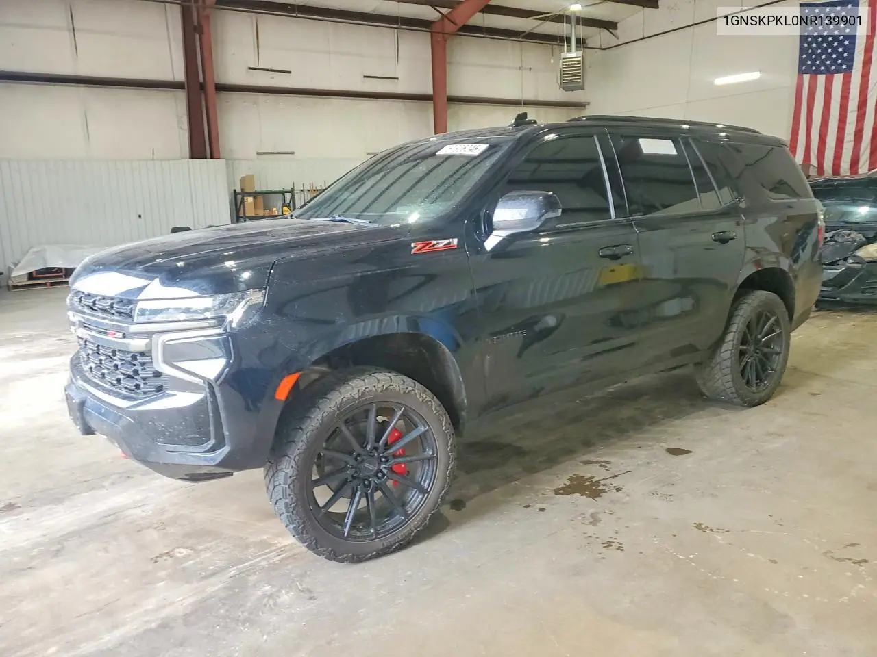 2022 Chevrolet Tahoe K1500 Z71 VIN: 1GNSKPKL0NR139901 Lot: 57926246
