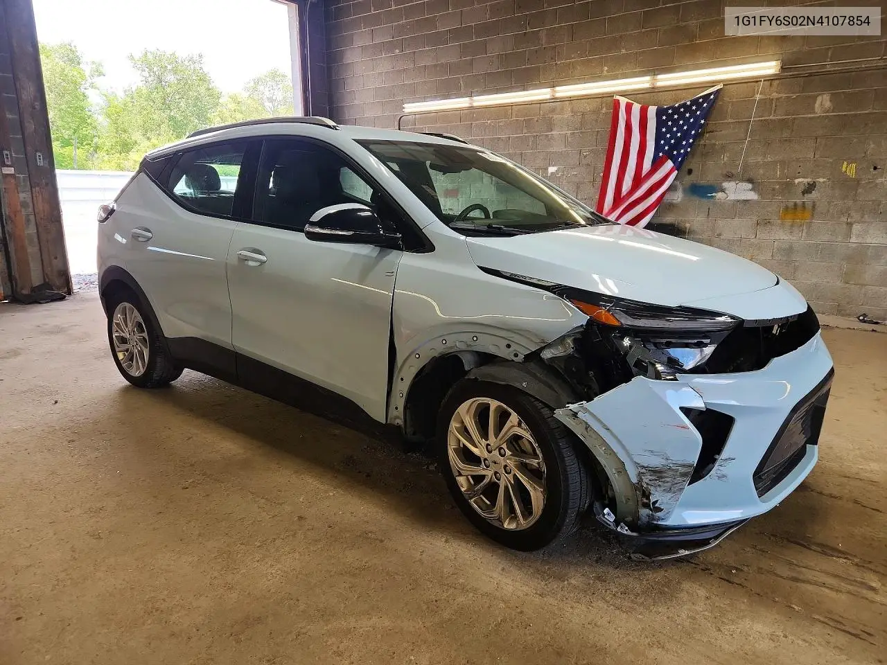 2022 Chevrolet Bolt Euv Lt VIN: 1G1FY6S02N4107854 Lot: 58078346