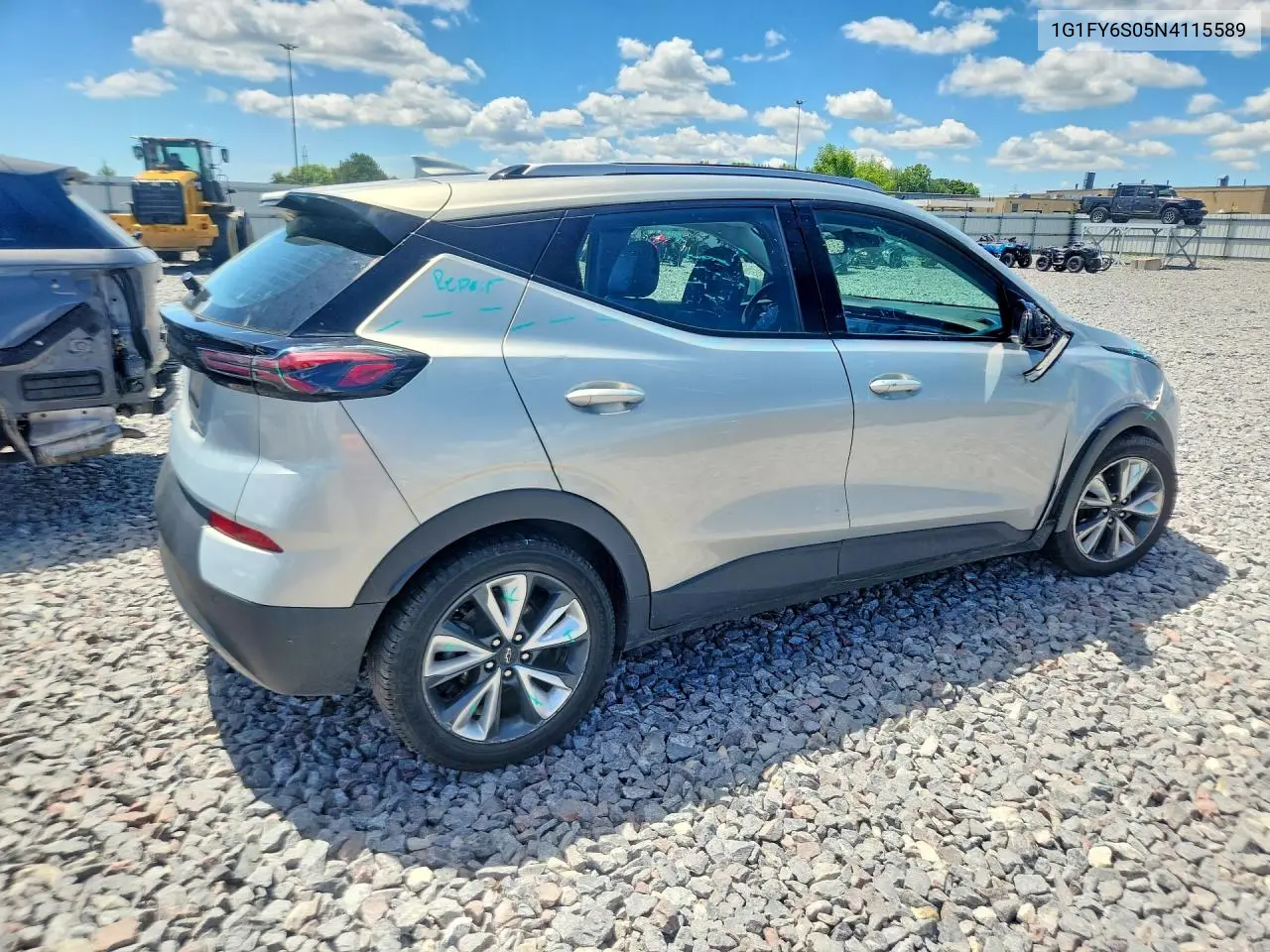 2022 Chevrolet Bolt Euv Lt VIN: 1G1FY6S05N4115589 Lot: 58412596
