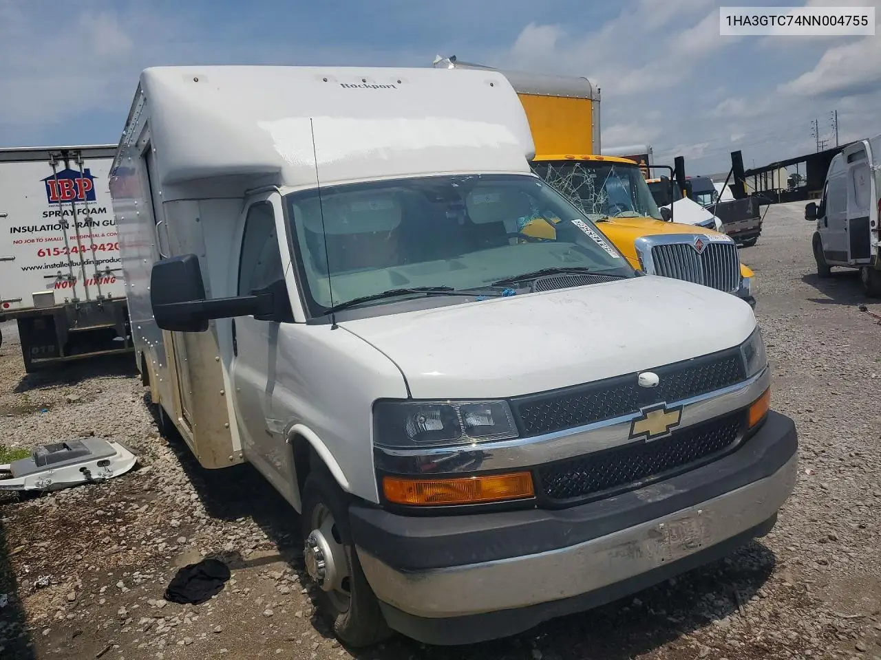 2022 Chevrolet Express G3500 Delivery Truck VIN: 1HA3GTC74NN004755 Lot: 58478356