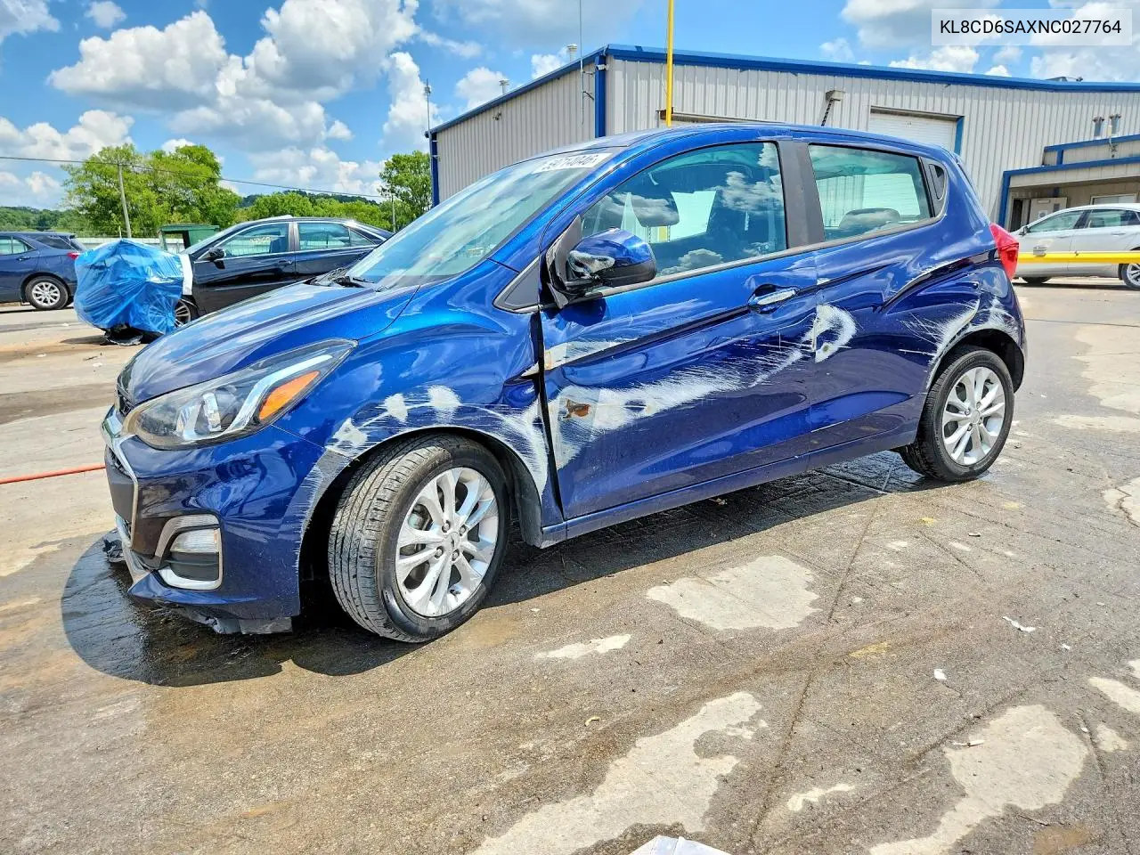 2022 Chevrolet Spark 1Lt VIN: KL8CD6SAXNC027764 Lot: 59714046