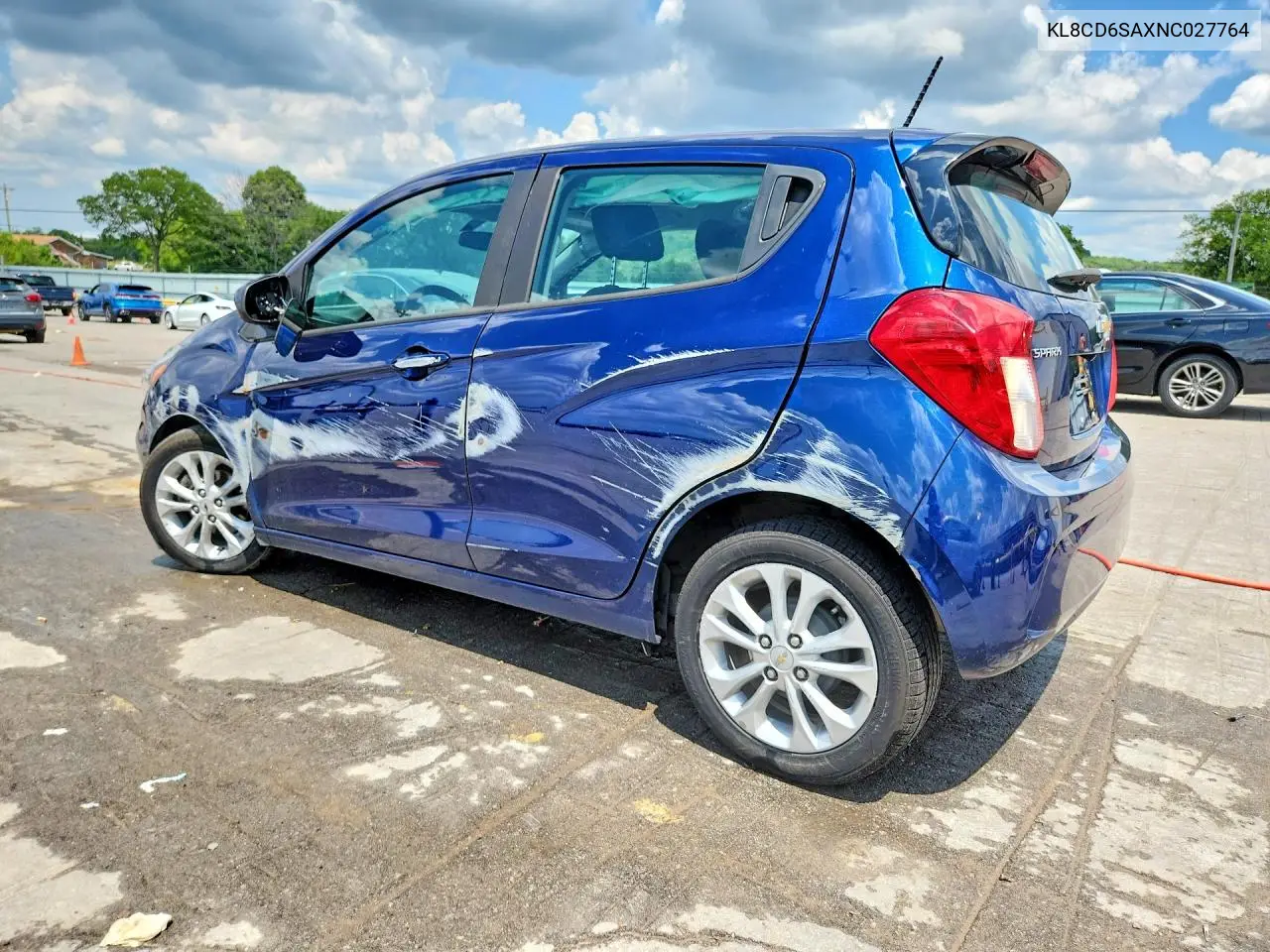 2022 Chevrolet Spark 1Lt VIN: KL8CD6SAXNC027764 Lot: 59714046