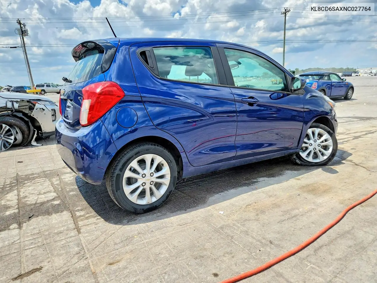2022 Chevrolet Spark 1Lt VIN: KL8CD6SAXNC027764 Lot: 59714046