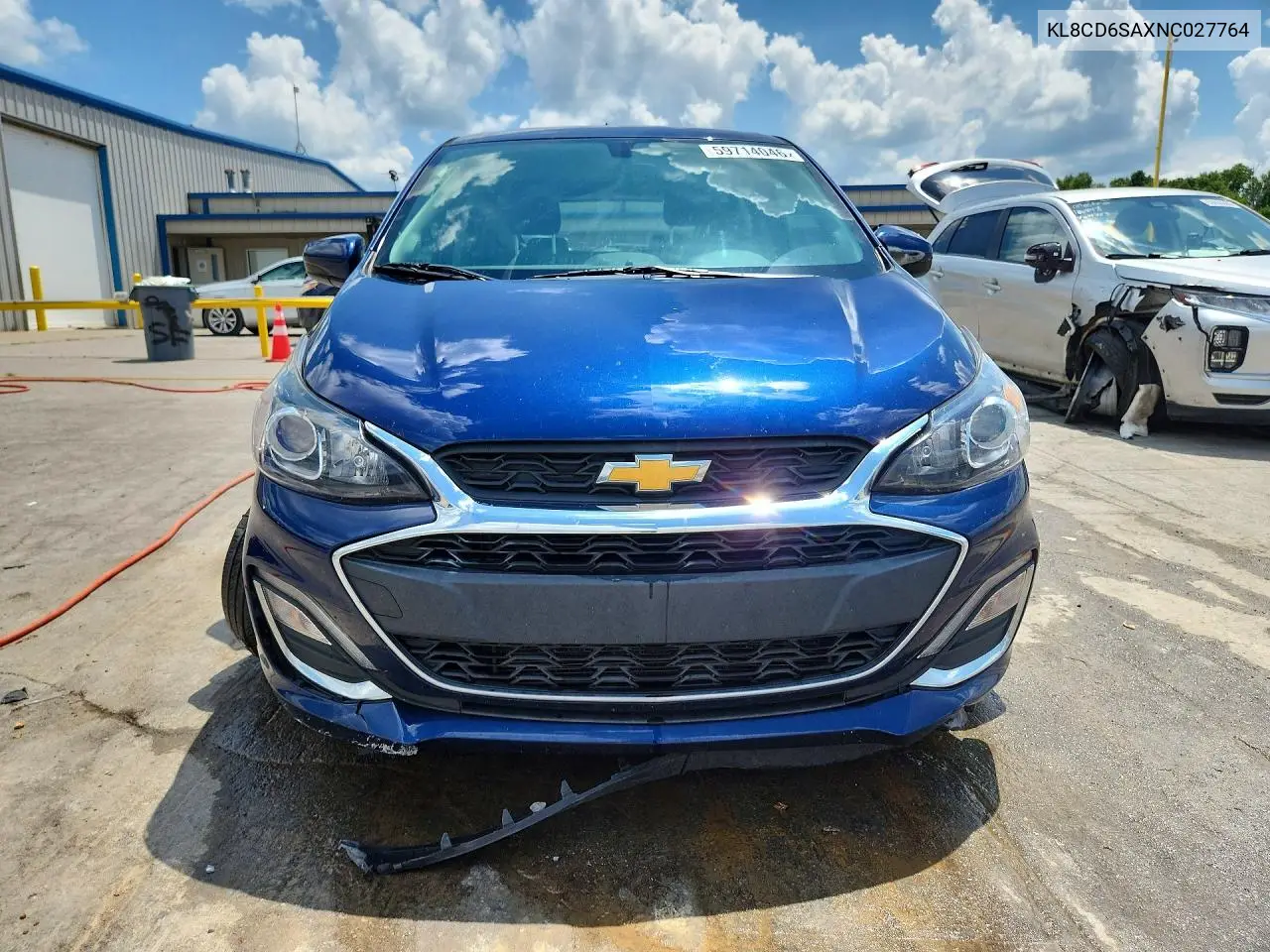 2022 Chevrolet Spark 1Lt VIN: KL8CD6SAXNC027764 Lot: 59714046