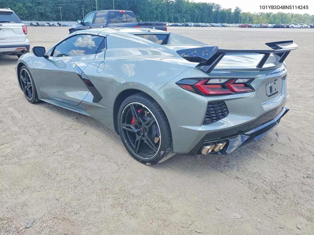 2022 Chevrolet Corvette Stingray 2Lt VIN: 1G1YB3D48N5114245 Lot: 59801926