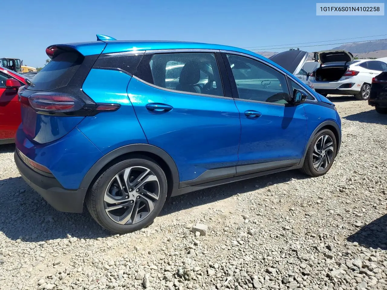 2022 Chevrolet Bolt Ev 2Lt VIN: 1G1FX6S01N4102258 Lot: 61179176