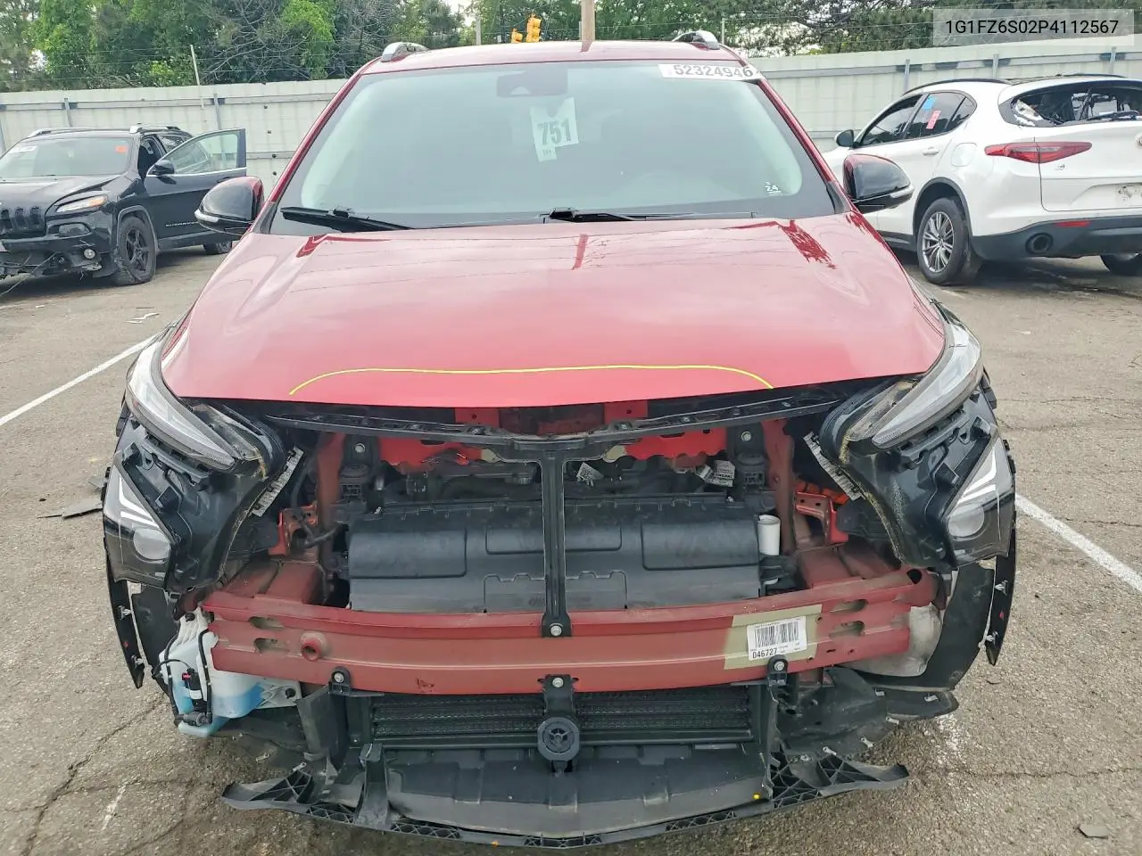 2023 Chevrolet Bolt Euv Premier VIN: 1G1FZ6S02P4112567 Lot: 52324946