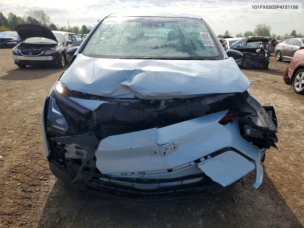 2023 Chevrolet Bolt Ev 2Lt VIN: 1G1FX6S03P4151156 Lot: 53010086
