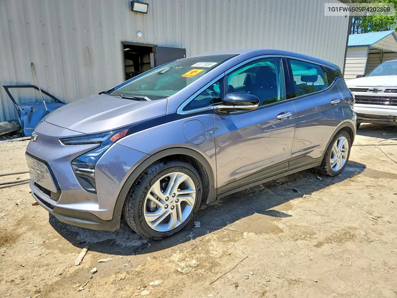 2023 Chevrolet Bolt Ev 1Lt VIN: 1G1FW6S09P4202808 Lot: 55377836