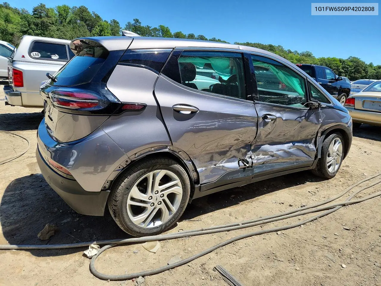 2023 Chevrolet Bolt Ev 1Lt VIN: 1G1FW6S09P4202808 Lot: 55377836