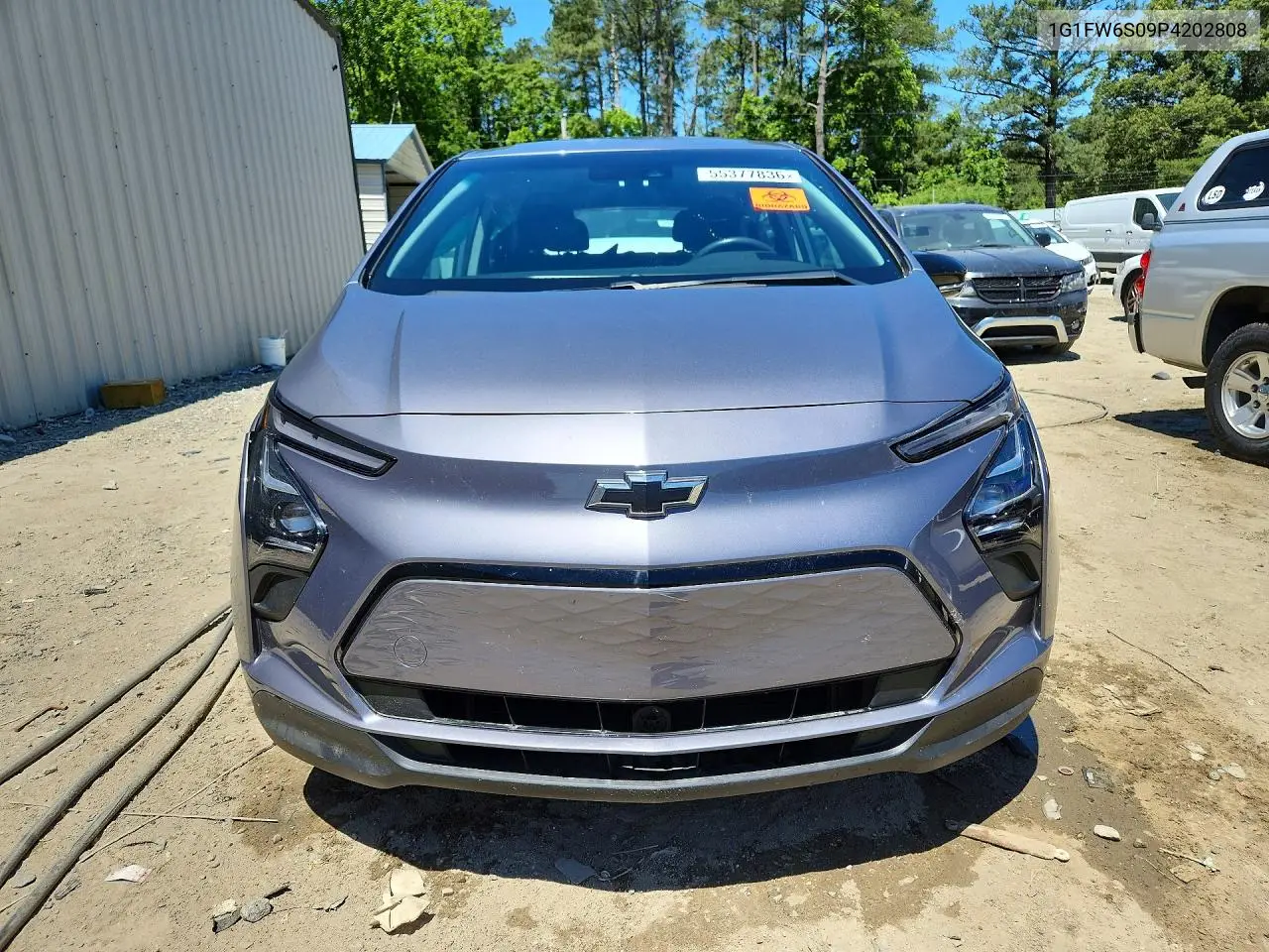 2023 Chevrolet Bolt Ev 1Lt VIN: 1G1FW6S09P4202808 Lot: 55377836