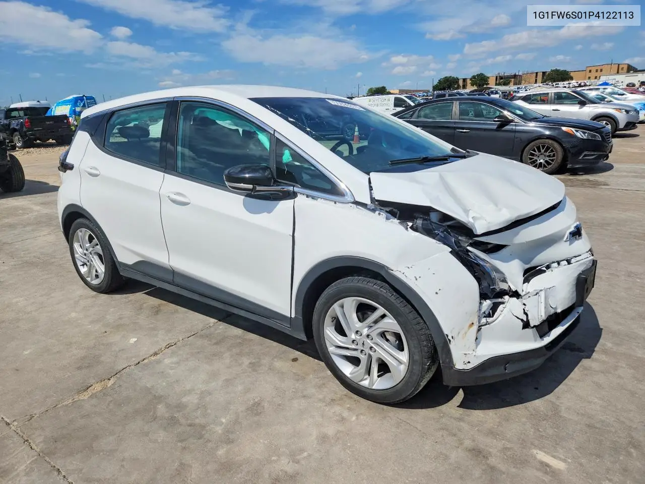 2023 Chevrolet Bolt Ev 1Lt VIN: 1G1FW6S01P4122113 Lot: 55690376