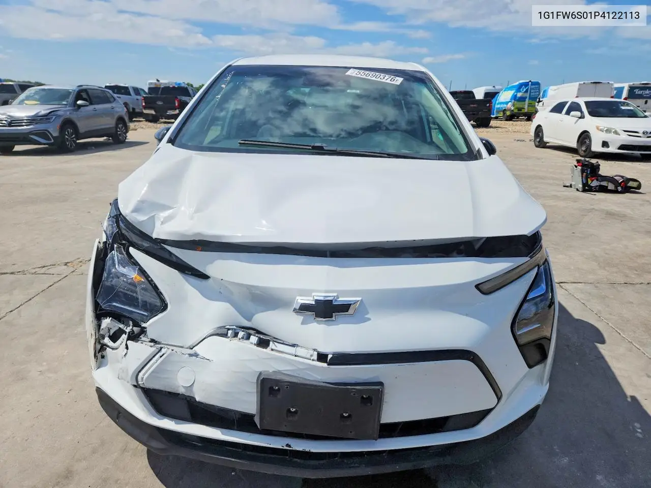 2023 Chevrolet Bolt Ev 1Lt VIN: 1G1FW6S01P4122113 Lot: 55690376