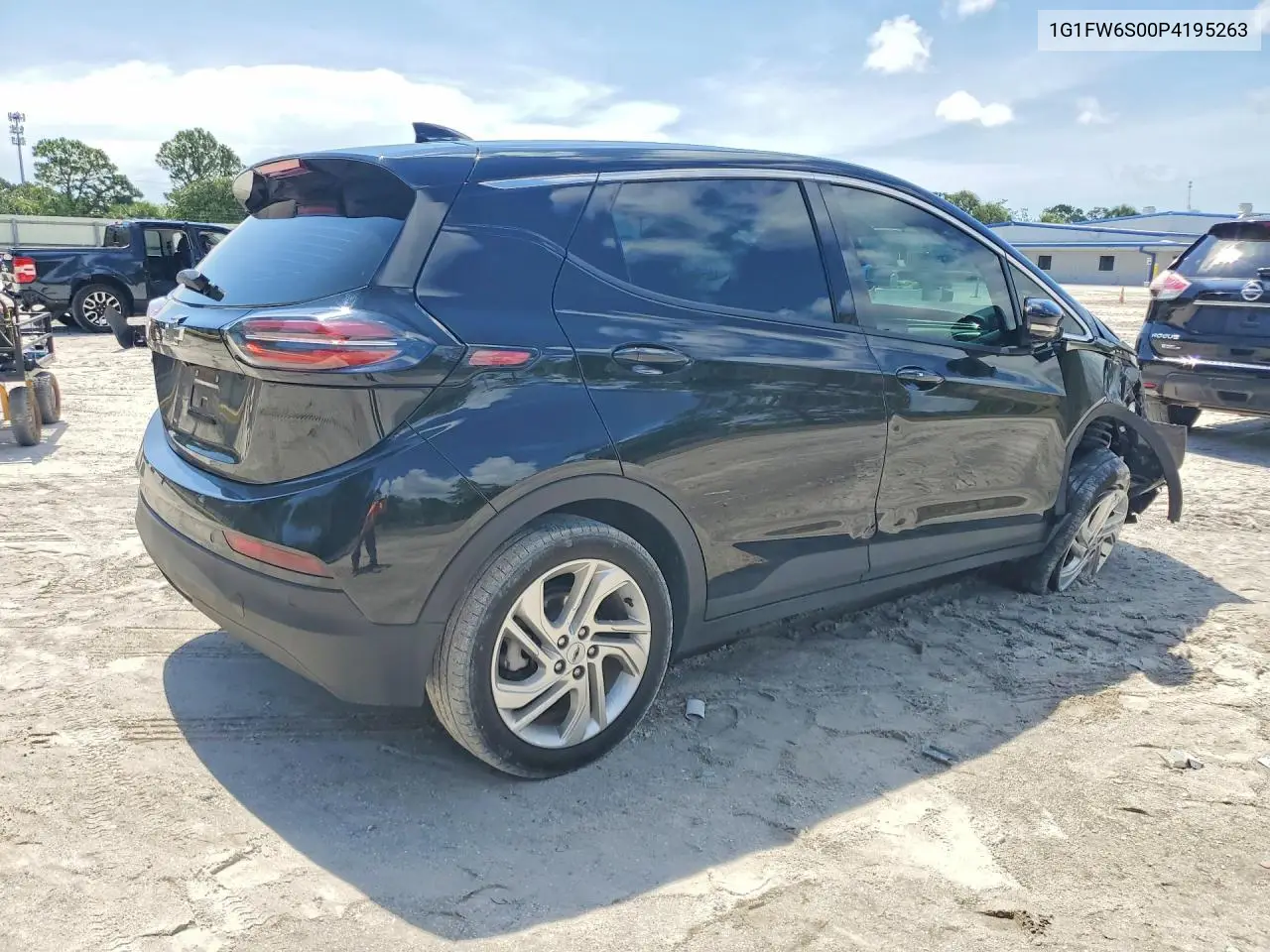 2023 Chevrolet Bolt Ev 1Lt VIN: 1G1FW6S00P4195263 Lot: 55912456