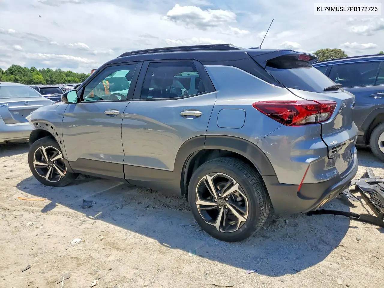 2023 Chevrolet Trailblazer Rs VIN: KL79MUSL7PB172726 Lot: 57312596