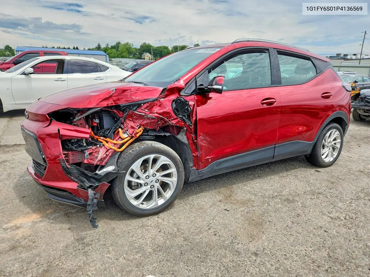 2023 Chevrolet Bolt Euv Lt VIN: 1G1FY6S01P4136569 Lot: 57953886