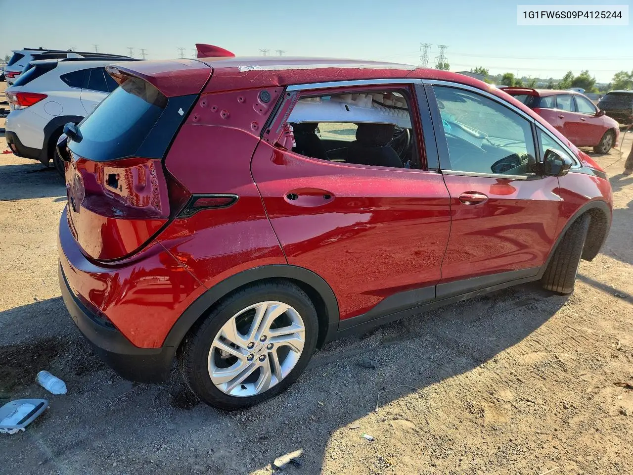 2023 Chevrolet Bolt Ev 1Lt VIN: 1G1FW6S09P4125244 Lot: 60248976