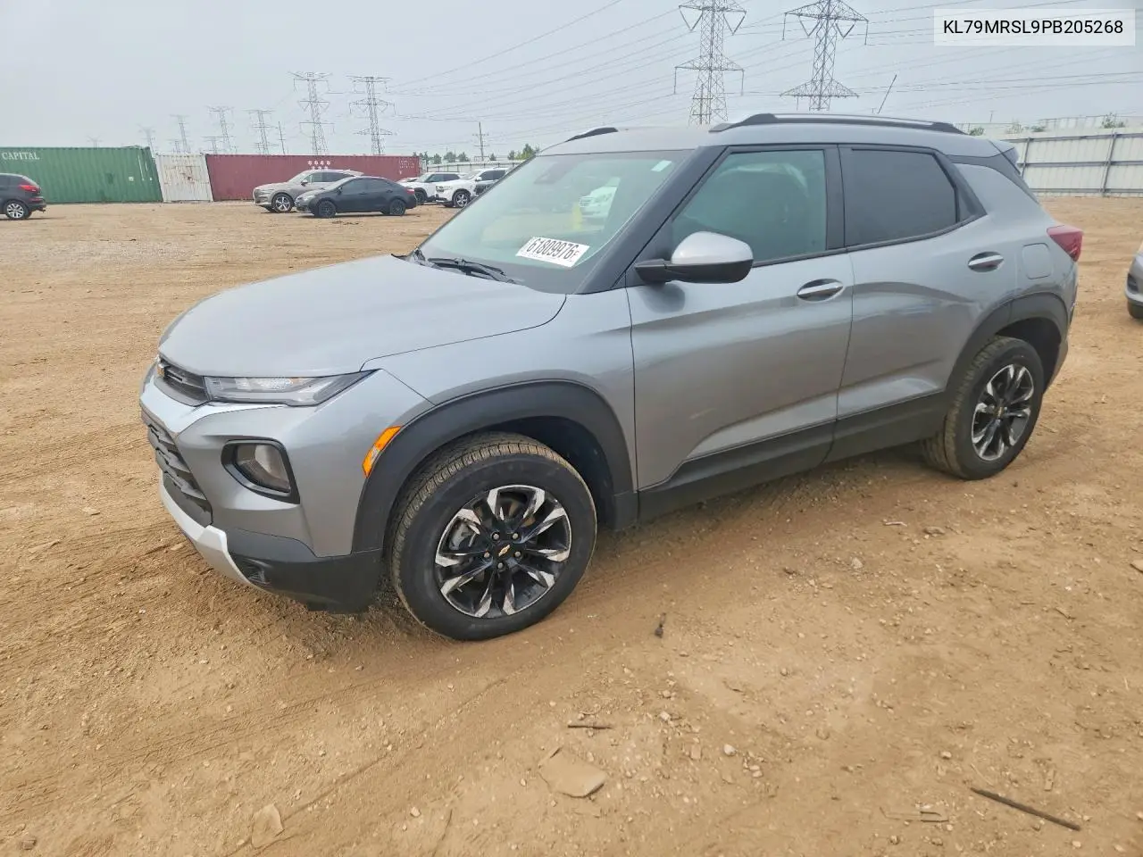 2023 Chevrolet Trail Blazer VIN: KL79MRSL9PB205268 Lot: 61809976