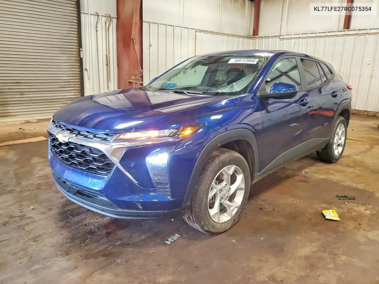 2024 Chevrolet Trax Ls VIN: KL77LFE27RC075354 Lot: 56612866