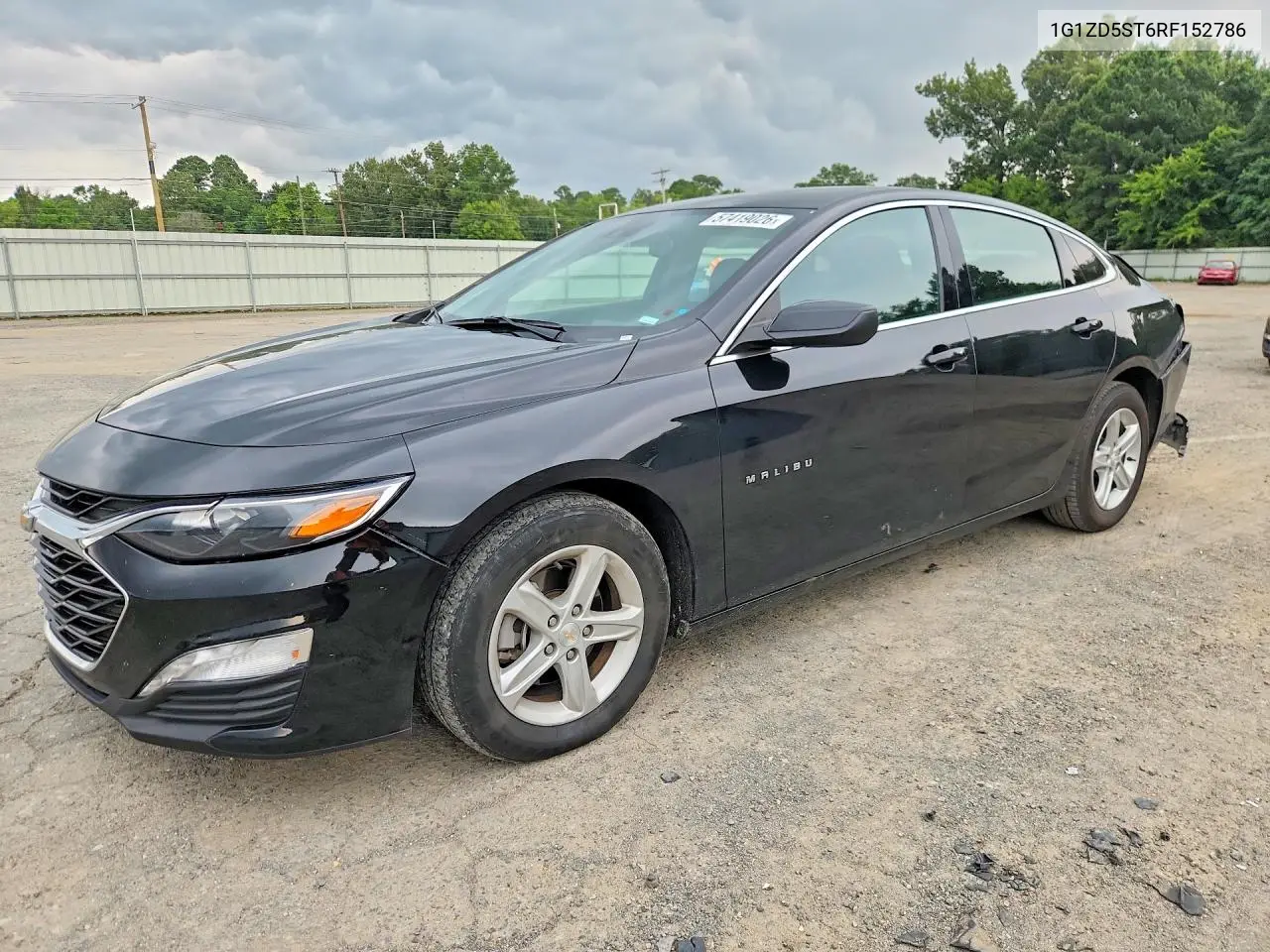 2024 Chevrolet Malibu Lt VIN: 1G1ZD5ST6RF152786 Lot: 57419026