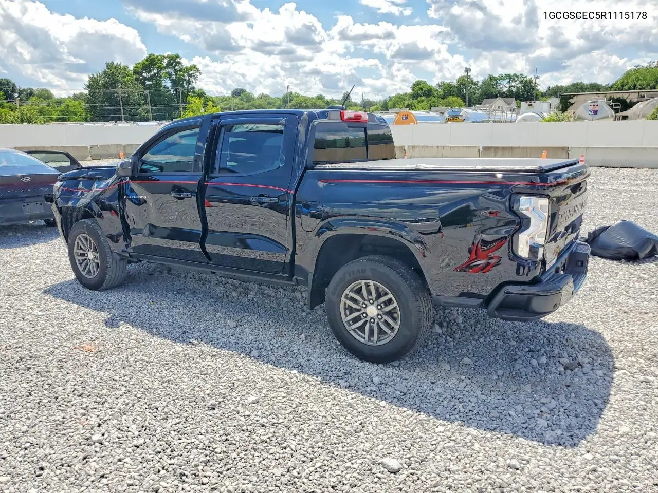 2024 Chevrolet Colorado Lt VIN: 1GCGSCEC5R1115178 Lot: 57505236