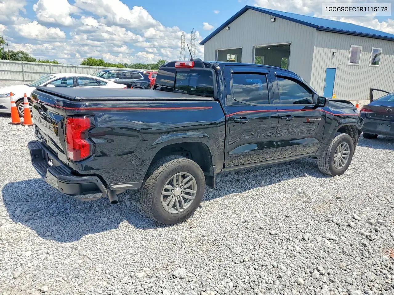 2024 Chevrolet Colorado Lt VIN: 1GCGSCEC5R1115178 Lot: 57505236