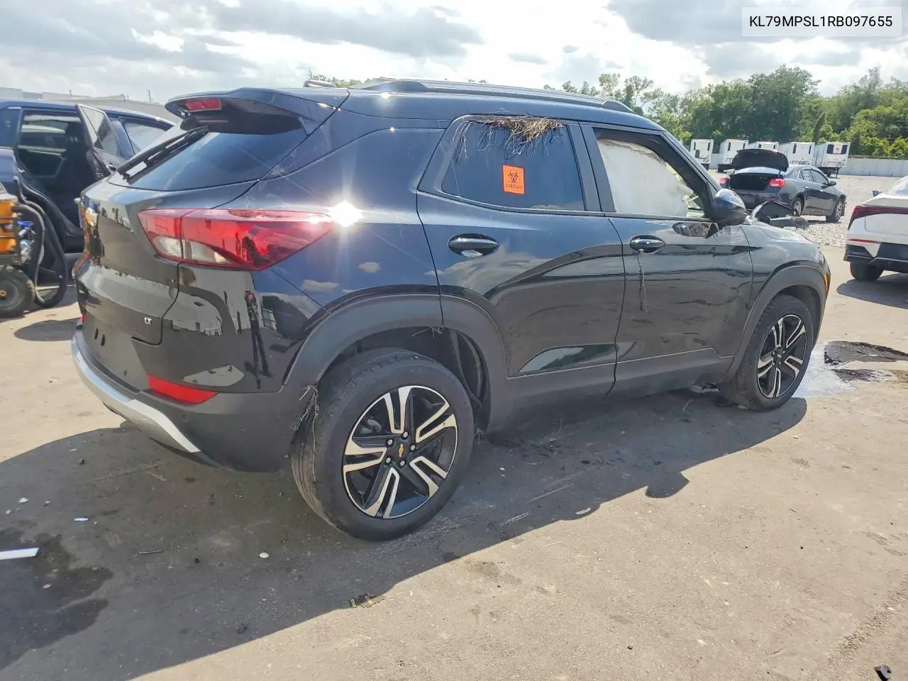 2024 Chevrolet Trailblazer Lt VIN: KL79MPSL1RB097655 Lot: 58044686