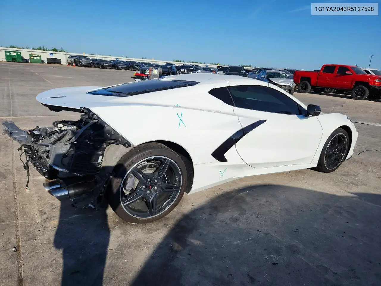 2024 Chevrolet Corvette Stingray 1Lt VIN: 1G1YA2D43R5127598 Lot: 59616576