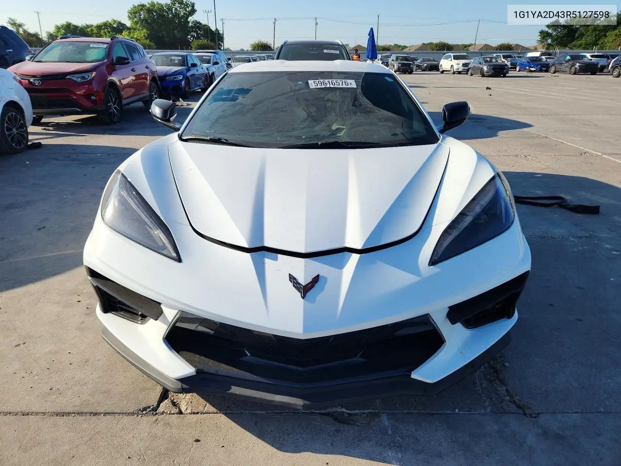 2024 Chevrolet Corvette Stingray 1Lt VIN: 1G1YA2D43R5127598 Lot: 59616576