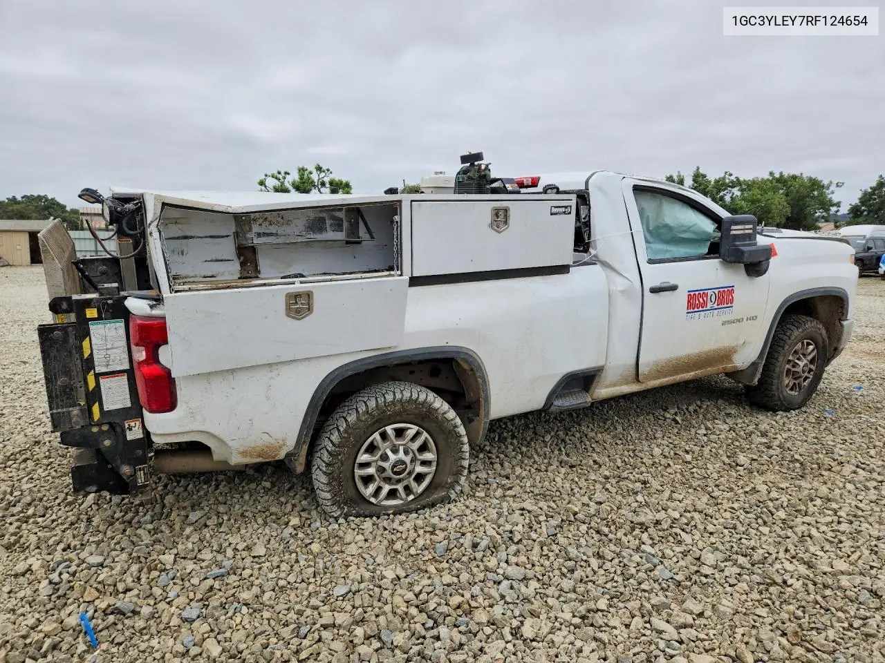 2024 Chevrolet Silverado K2500 Heavy Duty VIN: 1GC3YLEY7RF124654 Lot: 59980196