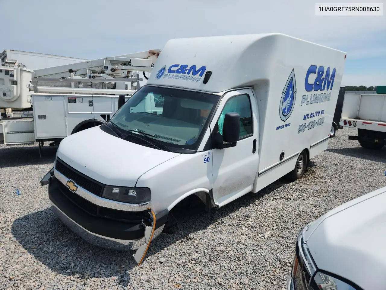 2024 Chevrolet Express 3500 Delivery Truck VIN: 1HA0GRF75RN008630 Lot: 61124576