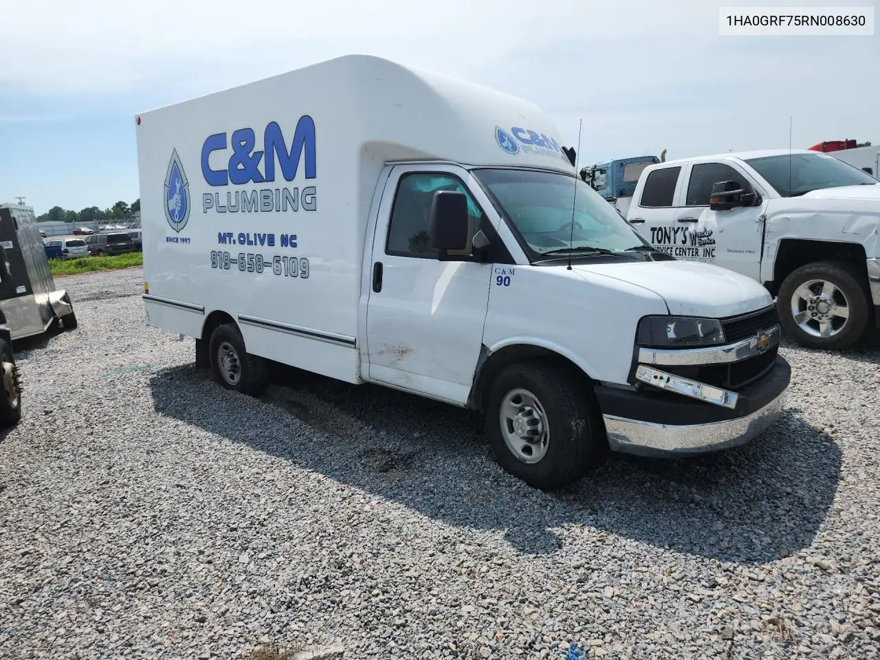 2024 Chevrolet Express 3500 Delivery Truck VIN: 1HA0GRF75RN008630 Lot: 61124576