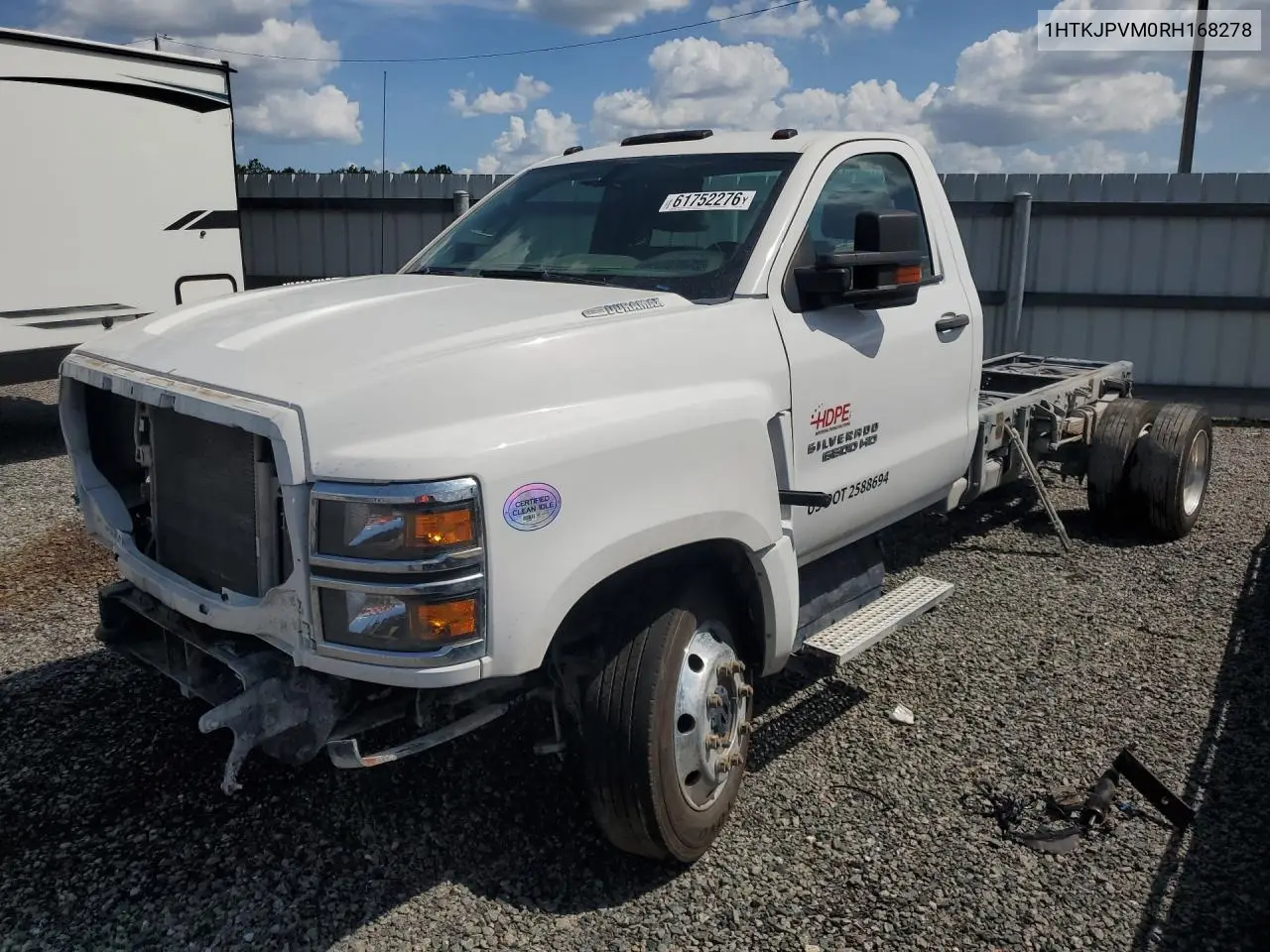 2024 Chevrolet Silverado Medium Duty VIN: 1HTKJPVM0RH168278 Lot: 61752276