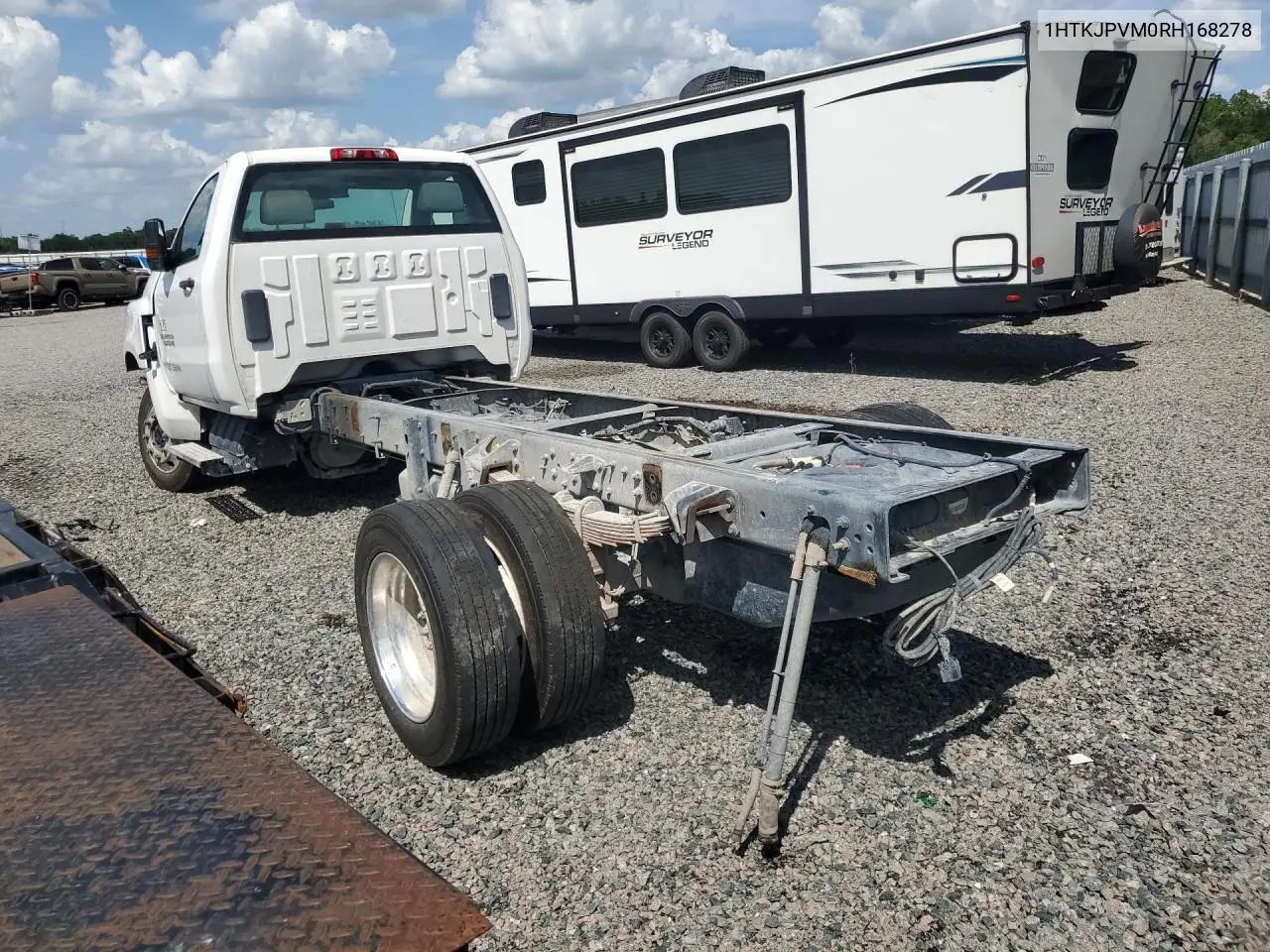 2024 Chevrolet Silverado Medium Duty VIN: 1HTKJPVM0RH168278 Lot: 61752276