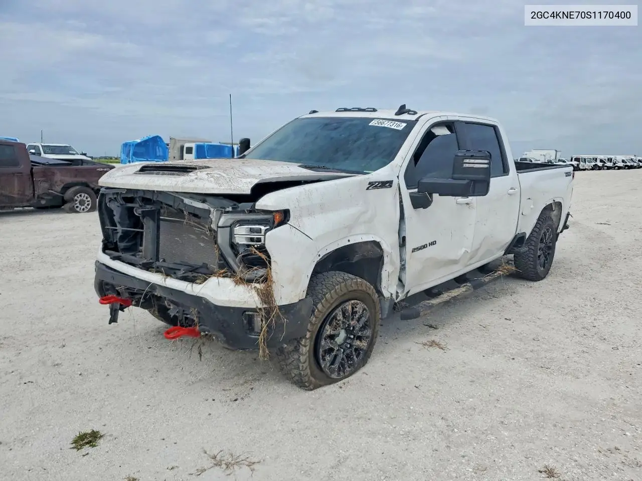 2025 Chevrolet Silverado K2500 Heavy Duty Lt VIN: 2GC4KNE70S1170400 Lot: 56677316