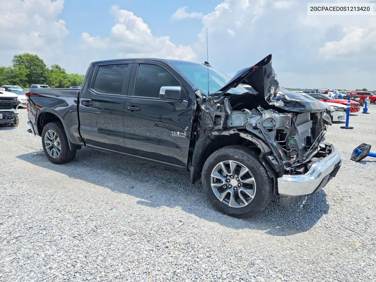 2025 Chevrolet Silverado C1500 Lt VIN: 2GCPACED0S1213420 Lot: 57036556