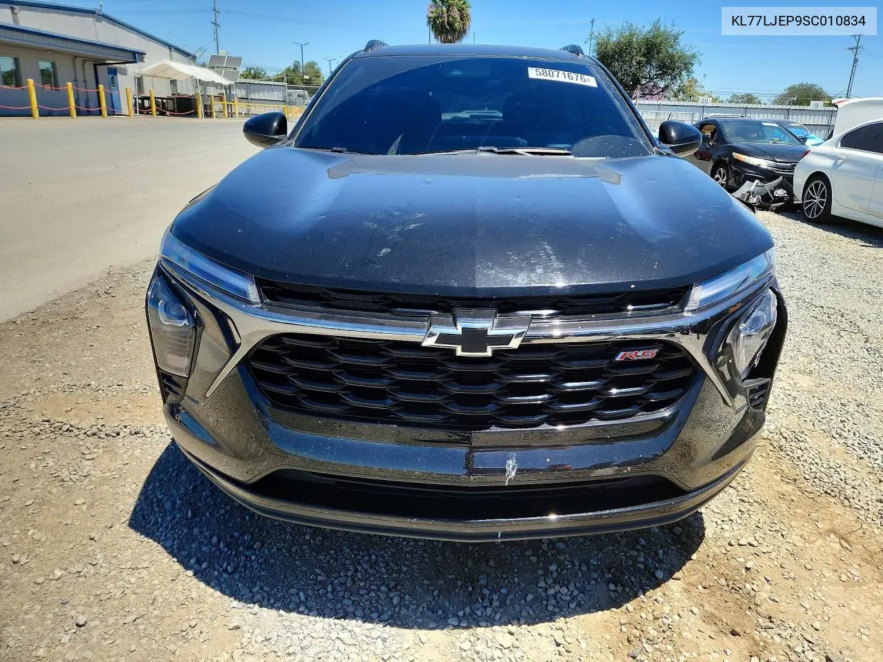 2025 Chevrolet Trax 2Rs VIN: KL77LJEP9SC010834 Lot: 58071676