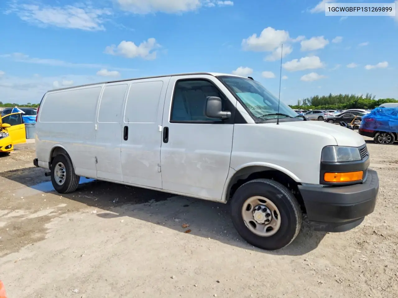2025 Chevrolet Express G2500 VIN: 1GCWGBFP1S1269899 Lot: 60924476