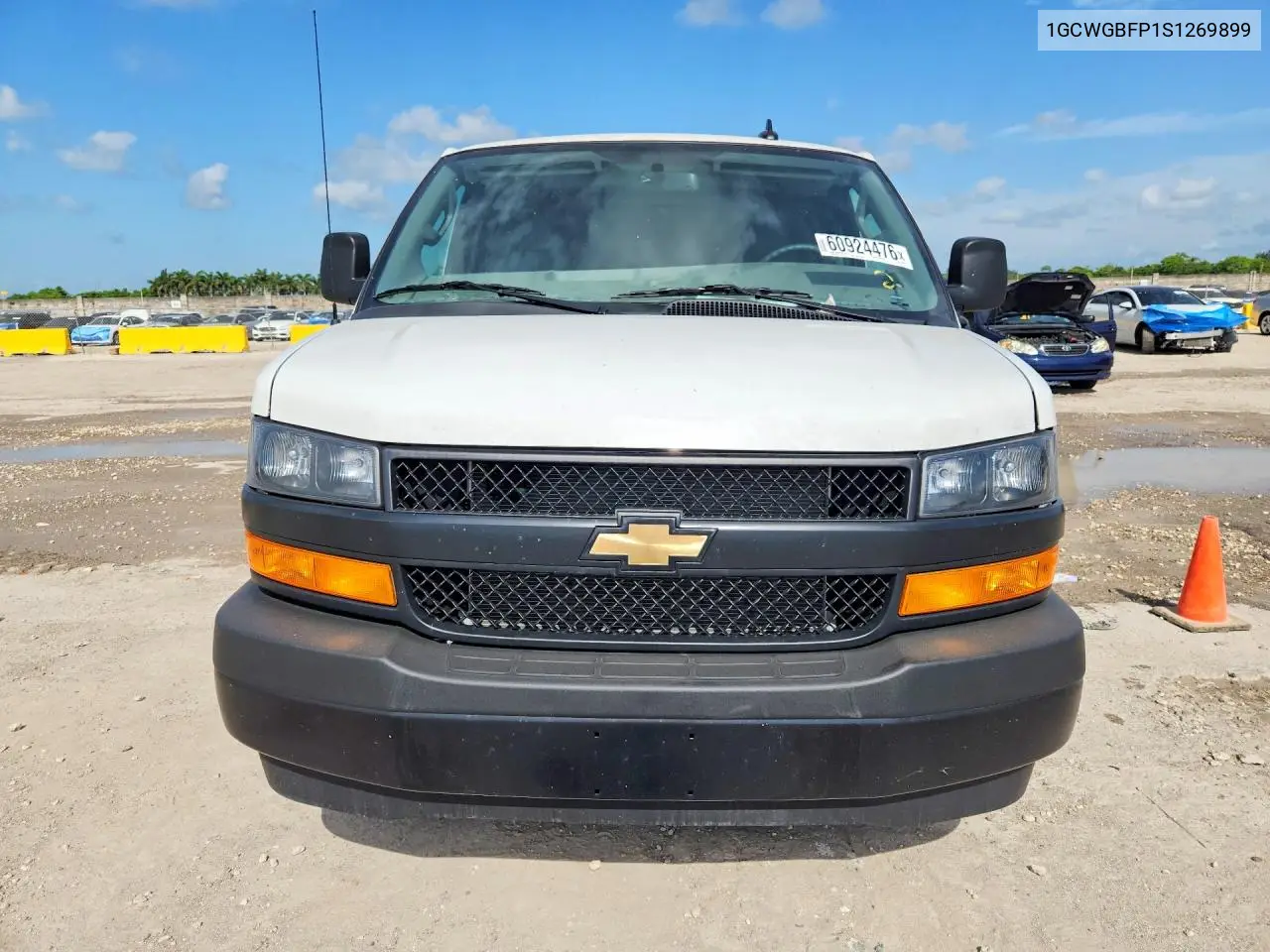 2025 Chevrolet Express G2500 VIN: 1GCWGBFP1S1269899 Lot: 60924476