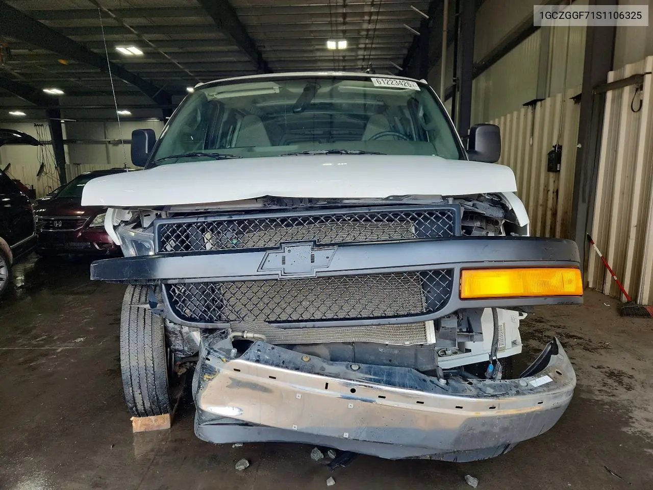2025 Chevrolet Express G3500 VIN: 1GCZGGF71S1106325 Lot: 61223426