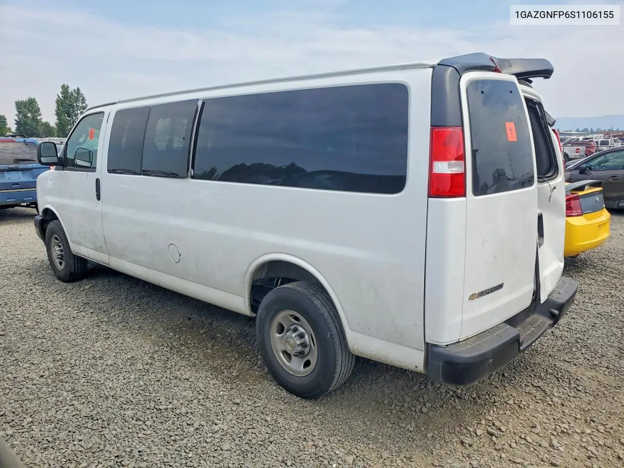 2025 Chevrolet Express G3500 Ls VIN: 1GAZGNFP6S1106155 Lot: 61381106