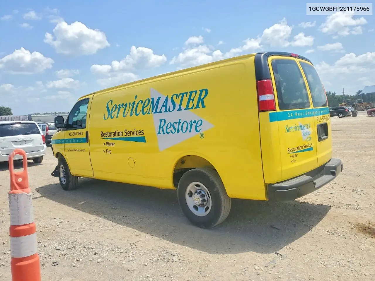 2025 Chevrolet Express G2500 VIN: 1GCWGBFP2S1175966 Lot: 62003086
