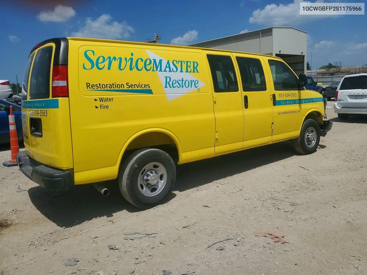 2025 Chevrolet Express G2500 VIN: 1GCWGBFP2S1175966 Lot: 62003086