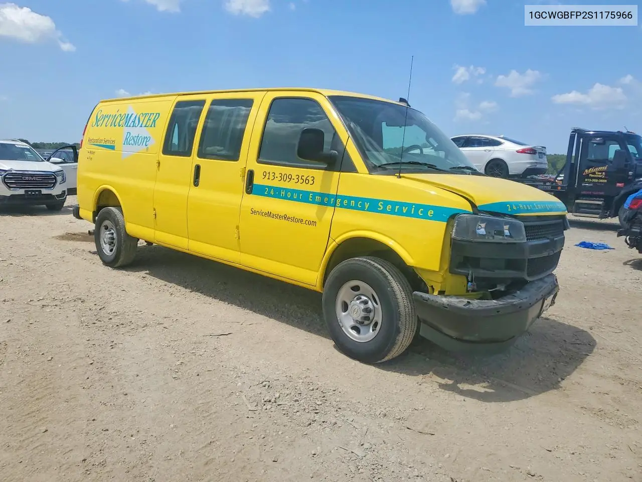2025 Chevrolet Express G2500 VIN: 1GCWGBFP2S1175966 Lot: 62003086