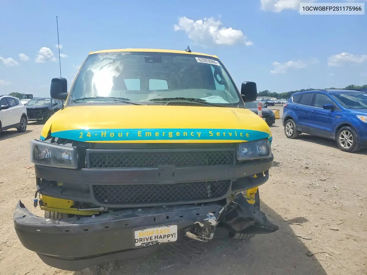 2025 Chevrolet Express G2500 VIN: 1GCWGBFP2S1175966 Lot: 62003086